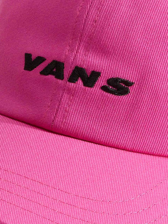 Women's Pink Vans Check Side Snapback Cap Vn000qa6frq1