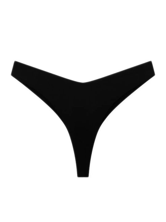 Bikini String Μαύρο