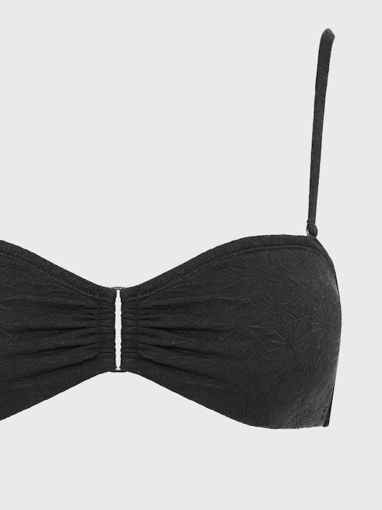 Strapless Bikini Top Black FBL013-119-16T-Black