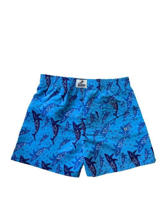 Men's Blue Swim Shorts