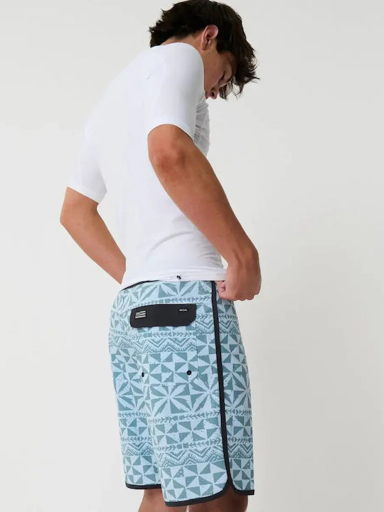 Mirage Men's Swimwear Bermuda Blue With Patterns