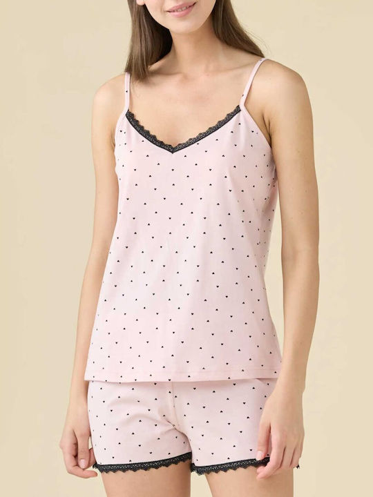 Noidinotte Summer Cotton Babydoll Pink Rose Red All