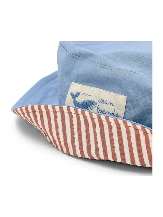 Little Dutch Kids' Fabric Hat Ocean Brown