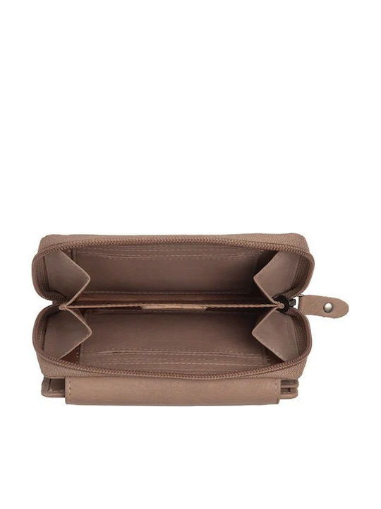 Leather Women's Wallet Brown