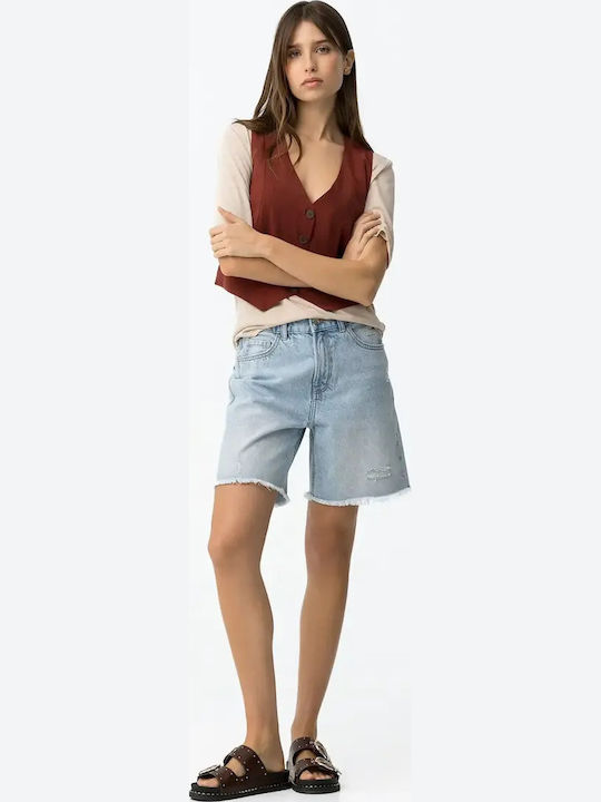 Tiffosi Women's Shorts Light Blue