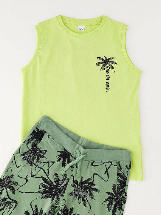 Summer Set 2 Pieces Light Green