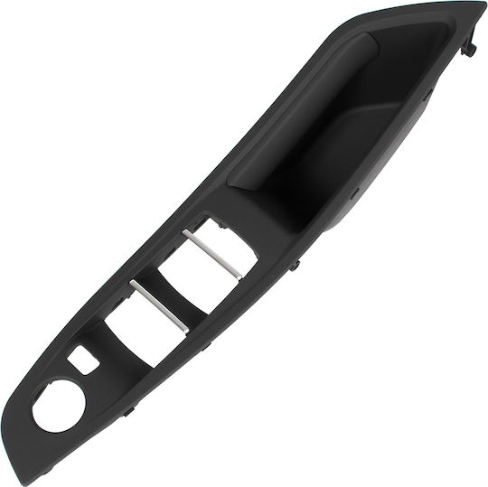 BMW Seria 5 F10 F11 09-17 Mâner Interior Ușă Stânga Față Negru 1 Orificiu