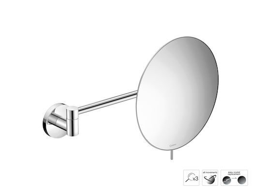 Sanco Sanco Schminkspiegel Wand 118cm Grauer MR-705-M118