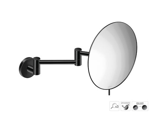 Sanco Sanco Schminkspiegel Wand 118cm Grauer MR-701-M118