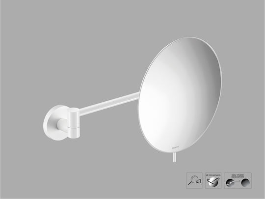 Sanco Sanco Schminkspiegel Wand 118cm Grauer MR-705-M118