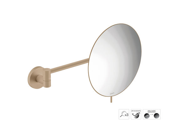 Sanco Sanco Schminkspiegel Wand 102cm Beiges MR-705-M102
