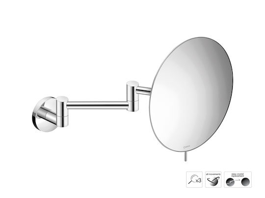 Sanco Sanco Schminkspiegel Wand 104cm Grauer