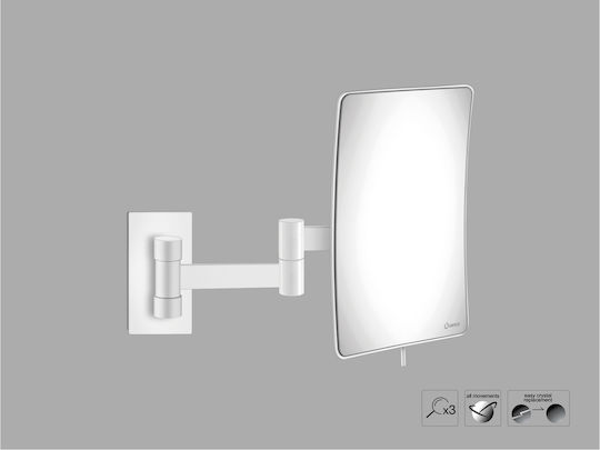 Sanco Sanco Schminkspiegel Wand 103cm Braune