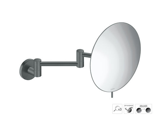 Sanco Sanco Schminkspiegel Wand 104cm Grauer