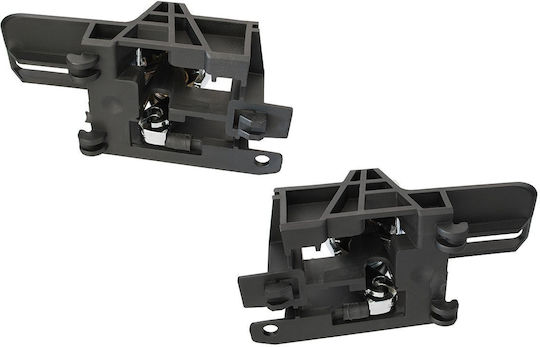 Nissan Qashqai 2007 Front = Rear Interior Door Handle Chrome Left + Right 2pcs Set