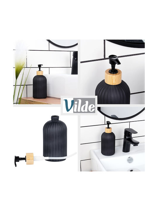 Vilde Vilde Spender Für Küche Glas Schwarz 400ml