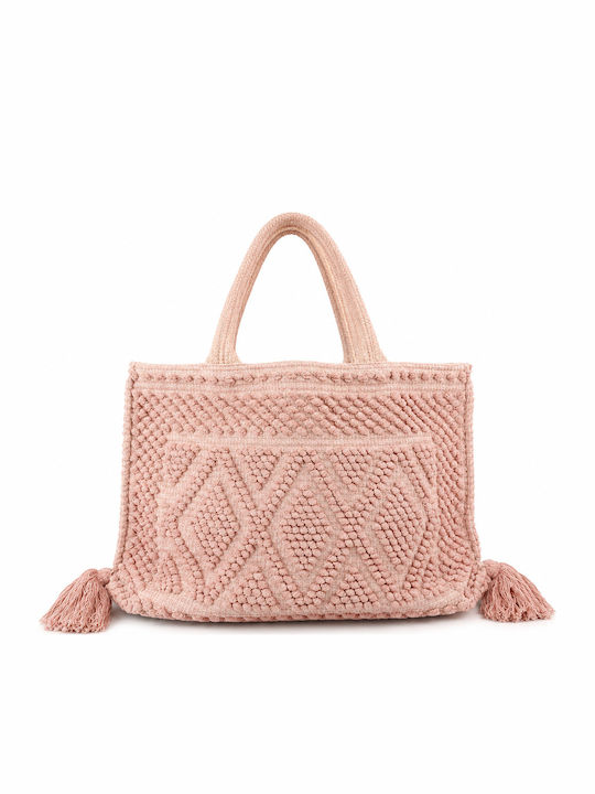 Fullah Sugah Pink Beach Bag