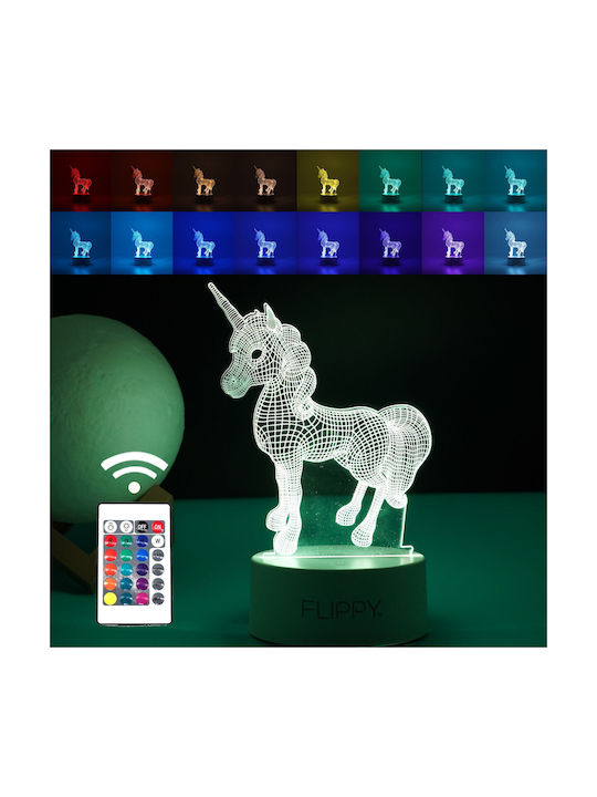Alista Home Lămpi Decorative Pentru Masă LED Unicorn 3x3cm