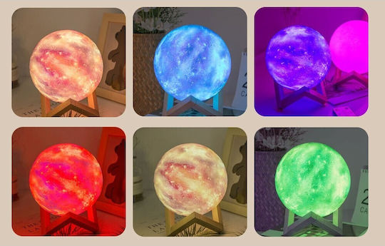 Alista Home Decorative LED Moon Light Lamp 3x3cm