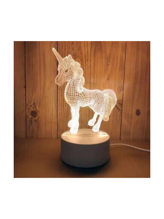 Alista Home Lămpi Decorative Pentru Masă LED Unicorn 3x3cm