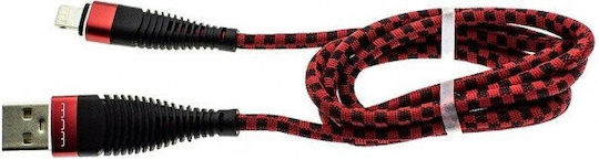 3a Micro Usb Data Charging Cable 1 M X119 Blister Red Black