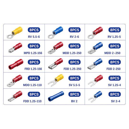 Rchang Terminal Kit (fl-231220) in Set of 120 Pieces