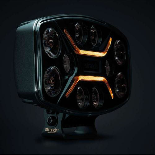 Strands Proiector de Conducere Dark Knight Insane Oval 98w 10500lm 5700k Sld270698