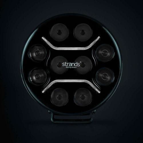 Strands Dark Knight Intense Фар За Шофиране 9" 130w 13500lm 5000k Sld270928