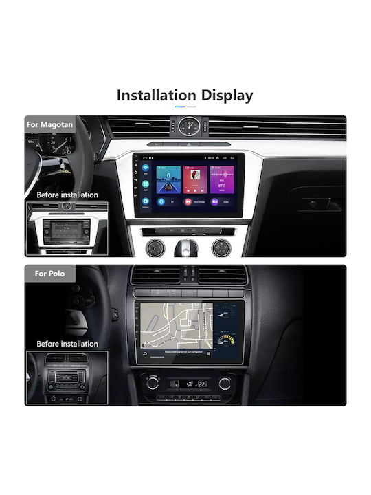Car Audio System for Nissan Qashqai 2009 Bluetooth USB WiFi GPS Apple CarPlay Android Auto with 9" Touch Screen