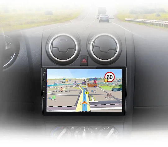 Car Audio System for Nissan Qashqai 2013 Bluetooth USB WiFi GPS Apple CarPlay Android Auto with 9" Touch Screen