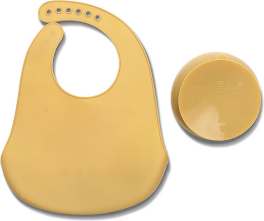 Lorelli Lorelli Baby- und Kinder-Essgeschirr aus Beige Silikon 2 Stück für 6+ Monate