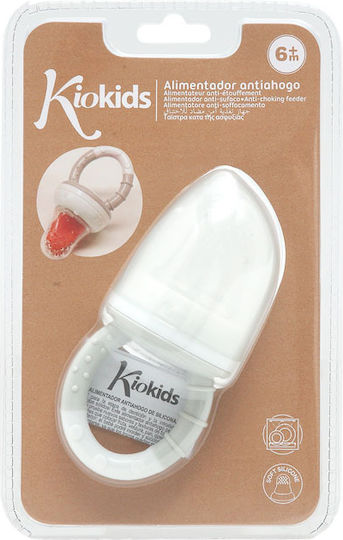 Kiokids Πιπίλα Φαγητού Γκρι από Σιλικόνη