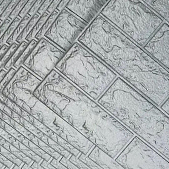 Panouri Decorative 3D Din PVC Autoadezive Gri 70x77cm 10 Bucăți