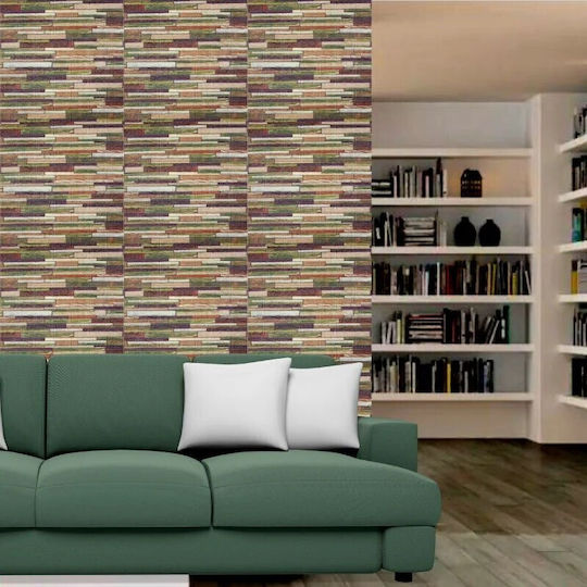 Panouri Decorative 3d Spumă Autoadeziv Gri 70x77cm 10 Bucăți