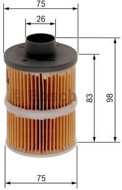 Filtru De Benzină Bosch F 026 402 084