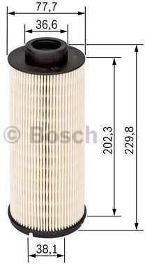 Filtru De Benzină Bosch 1 457 431 710