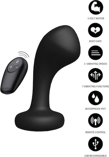 Hidden Desire Anal Plug Black
