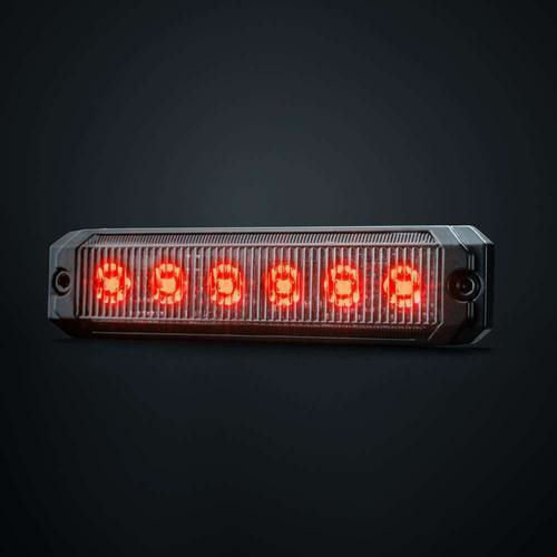 Strands Πίσω Φως Dark Knight Sm6 0,9w Σκούρο Κόκκινο Φακό 120mm Sld809513