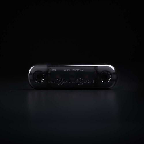 Strands Dark Knight Φως Πίσω Slim 1w Σκούρο Κόκκινο Φακό 84mm Sld800437