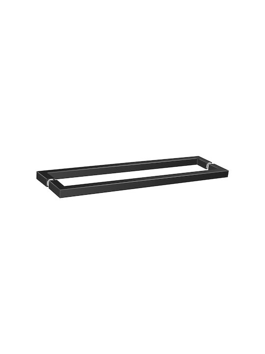 Sanco Glass Double Wall-Mounted Bathroom Rail with Screws Bronze