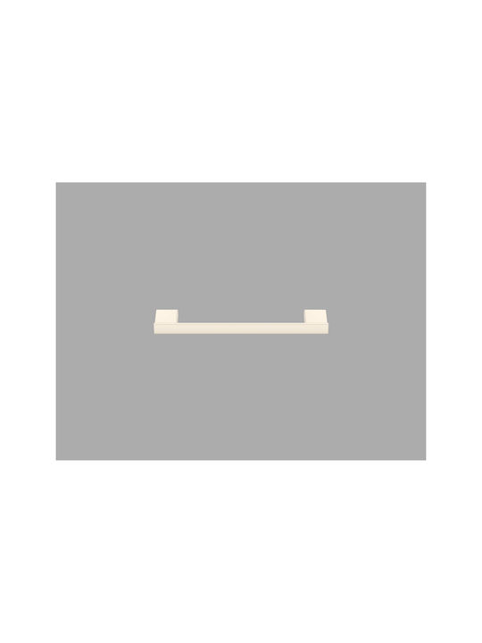 Sanco Monogram 120404-30-M118 Single Wall-Mounted Bathroom Rail With Screws Gray