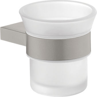 Sanco Academia Wall Mounted Glass Brown Cup Holder