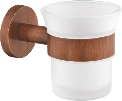 Sanco Ergon 25901-A75 Wall Mounted Glass Brown Cup Holder