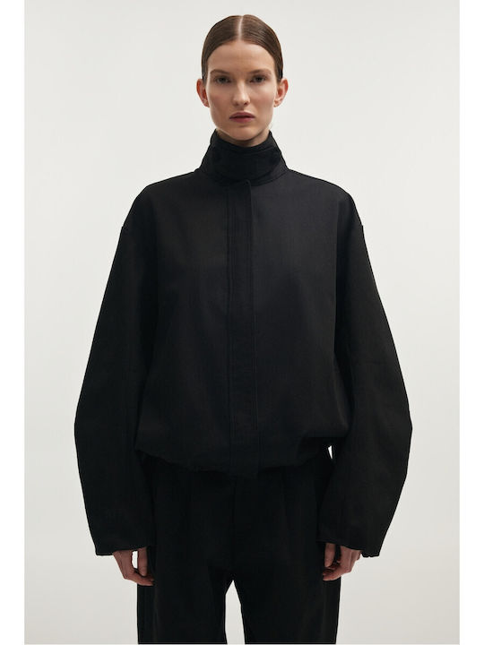 Nadia Rapti Short Women's Black Blazer