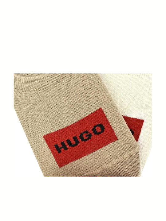 Hugo Дамски Чорапи Бежови 2Брой