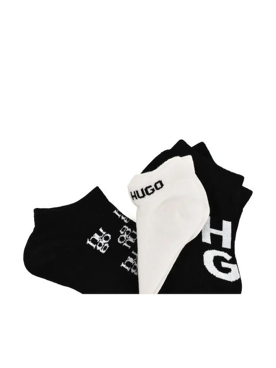 Hugo Γυναικείες Κάλτσες Λευκές 3Pack