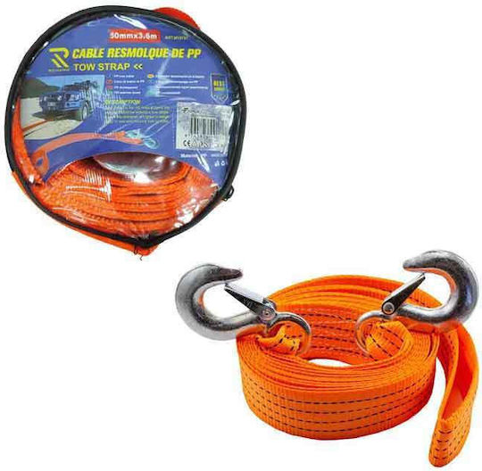Towing Strap Hooks 5 Tons 50mmx3.6m Tow Strap 5t Hooks