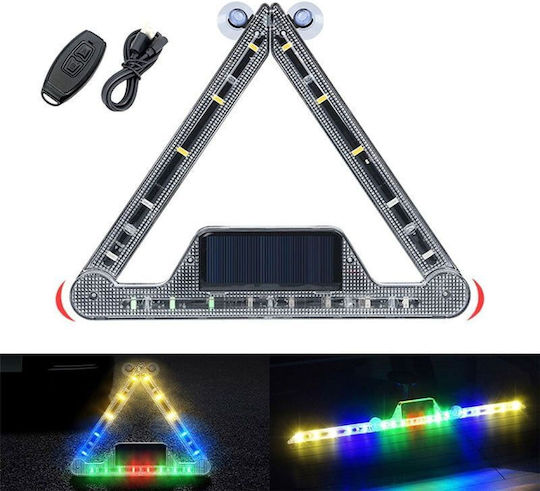 Solar Charging Emergency Triangle Solar Emergency Roadside Triangle