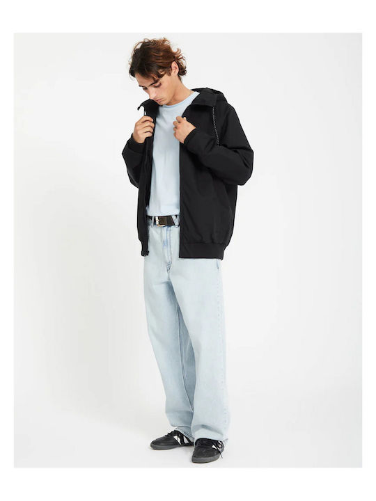 Raynan Wasserdicht Herren Jacke Schwarz