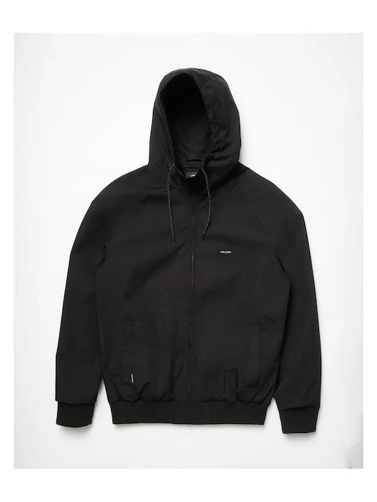 Raynan Wasserdicht Herren Jacke Schwarz
